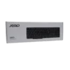 teclado jemip office k889 español usb plug play impresión uv negro